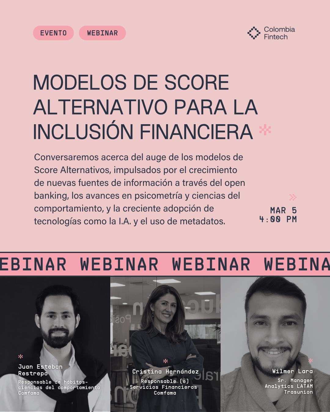  Modelos de score alternativo para la inclusión financiera